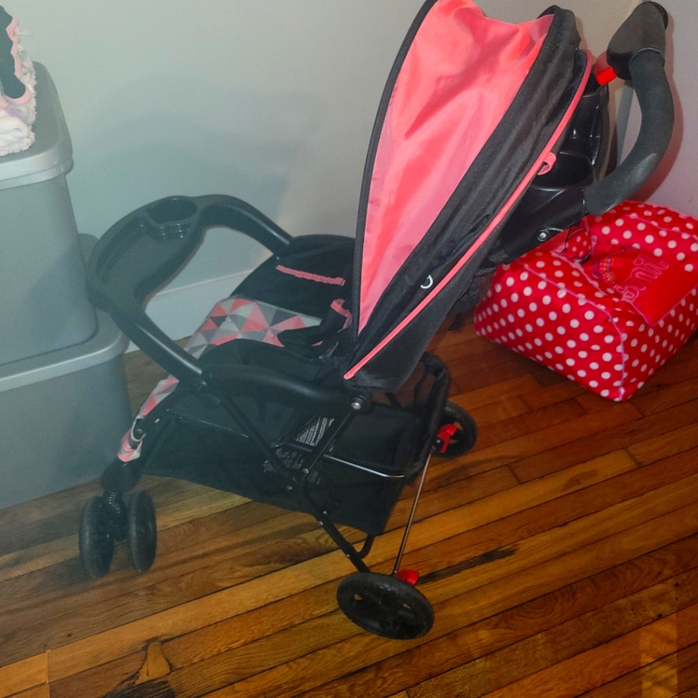 Kolcraft Stroller Pink/Gray/Black